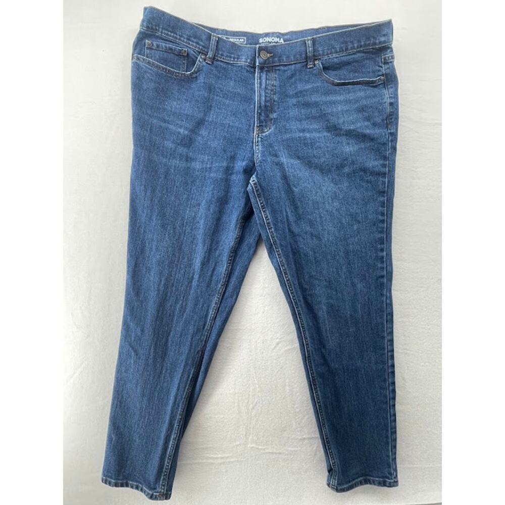 Sonoma Mens Denim Jeans Regular Classic Fit‎ Size 44x32